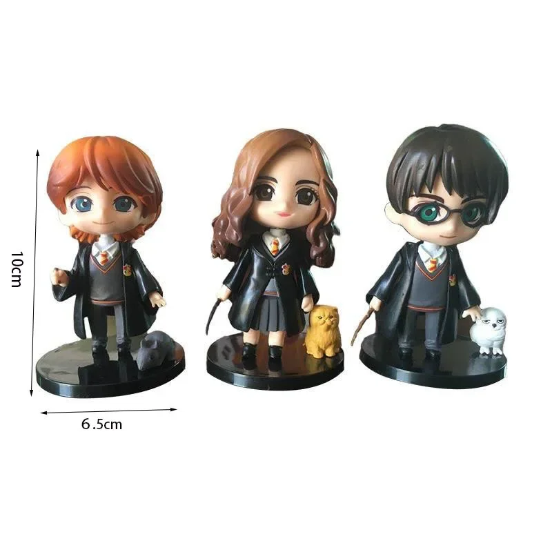 2026 HOT 3pcs/set Anime Figure - مراجعة Model Kit Harry Potter وسعره