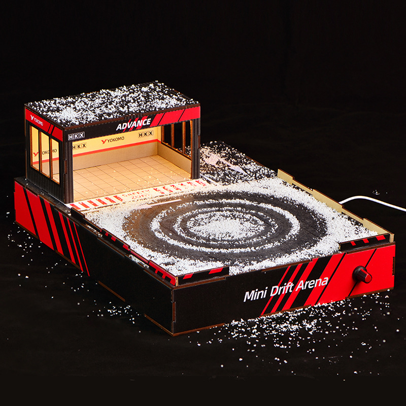 1:64 Scale DIY Drift Track Dio - مراجعة Model Kit Toy وسعره