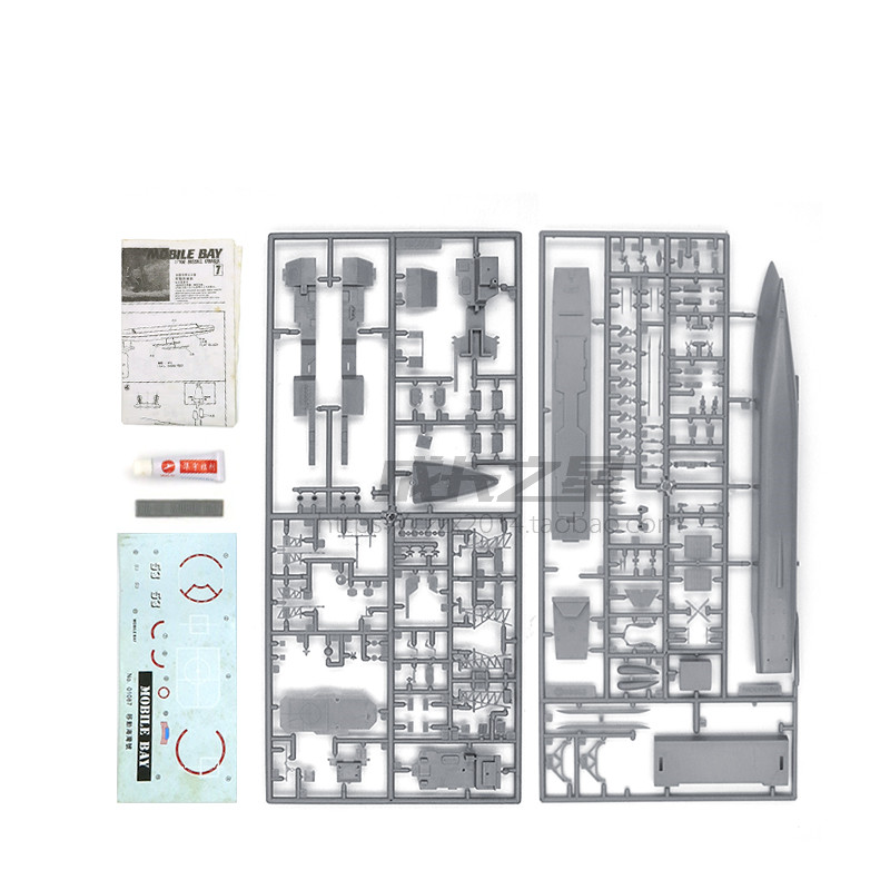 1/700 American Missile Cruiser - مراجعة Model Kit Battleship وسعره