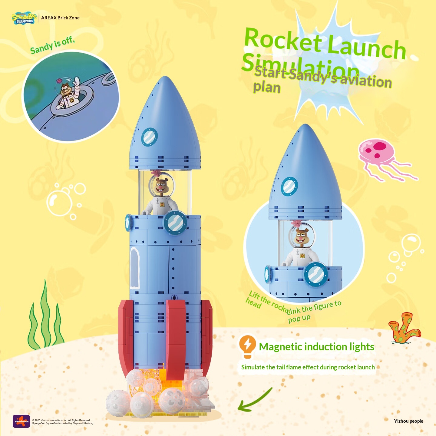 Areax Spongebob Sandy Cheeks D - مراجعة Model Kit Toy وسعره