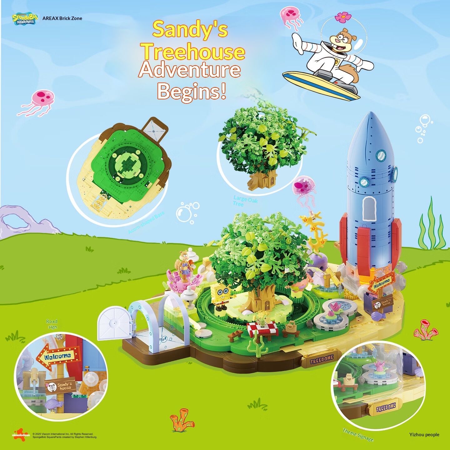 Areax Spongebob Sandy Cheeks D - مراجعة Model Kit Toy وسعره
