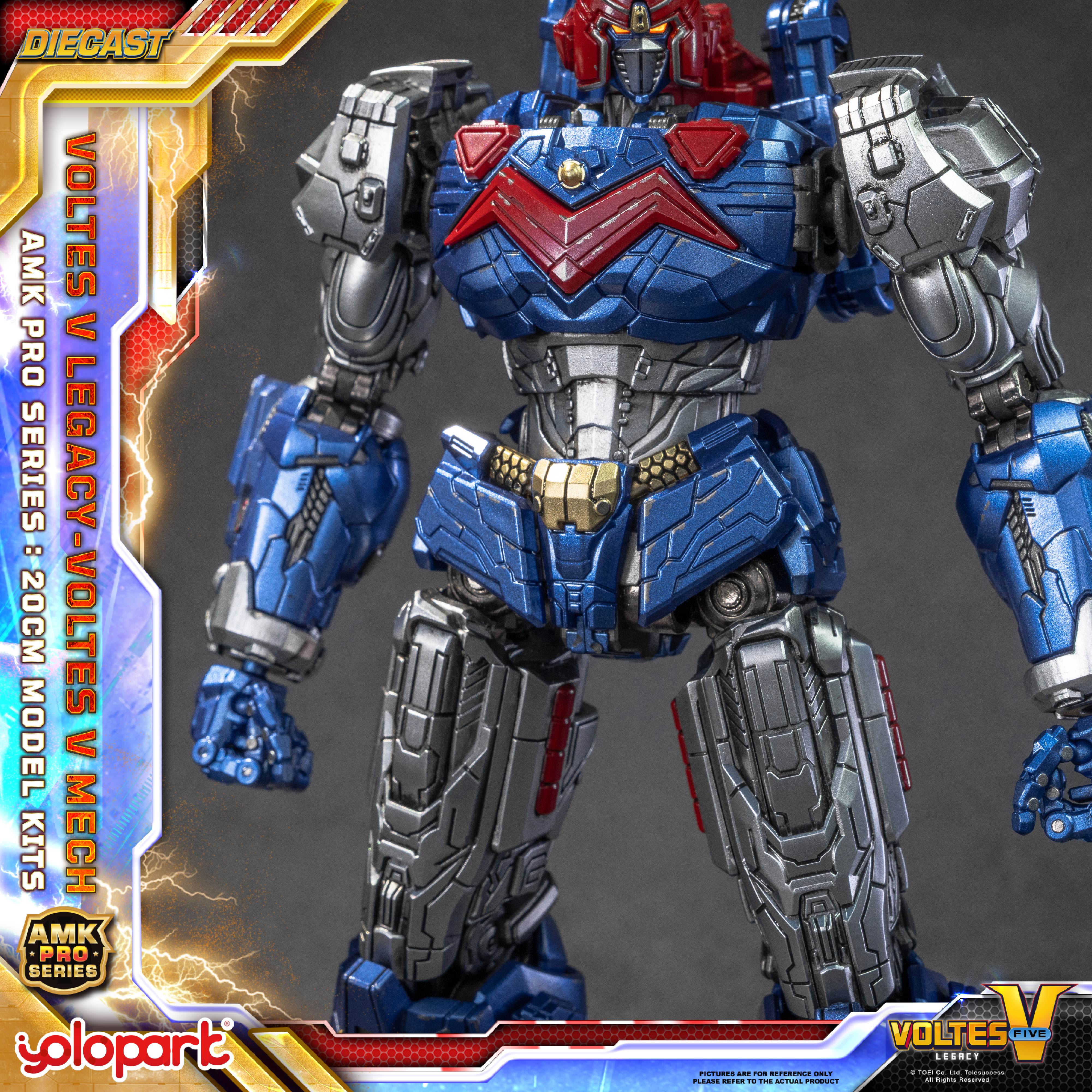YOLOPARK AMK PRO Series Voltes - مراجعة Model Kit Yolopark وسعره