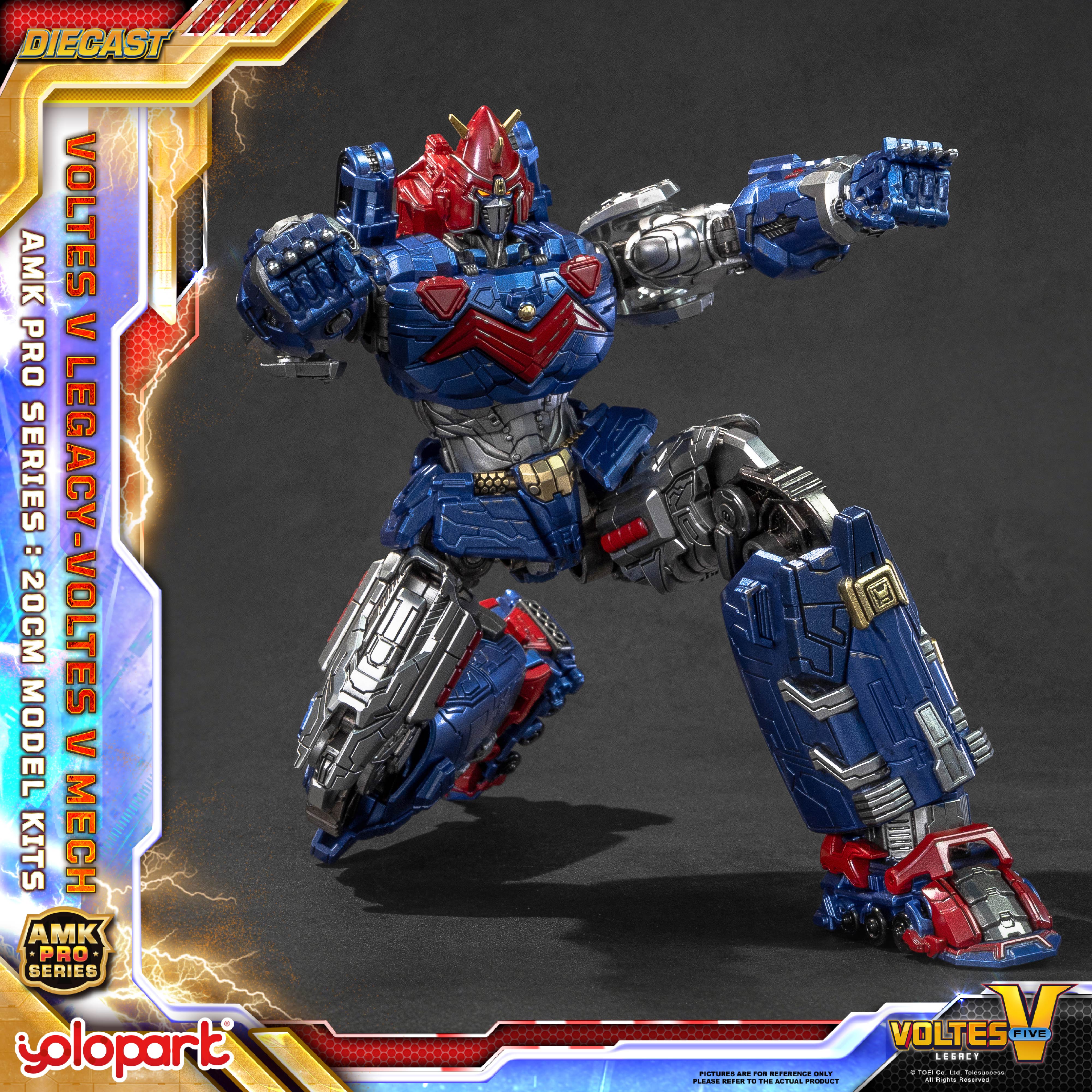 YOLOPARK AMK PRO Series Voltes - مراجعة Model Kit Yolopark وسعره
