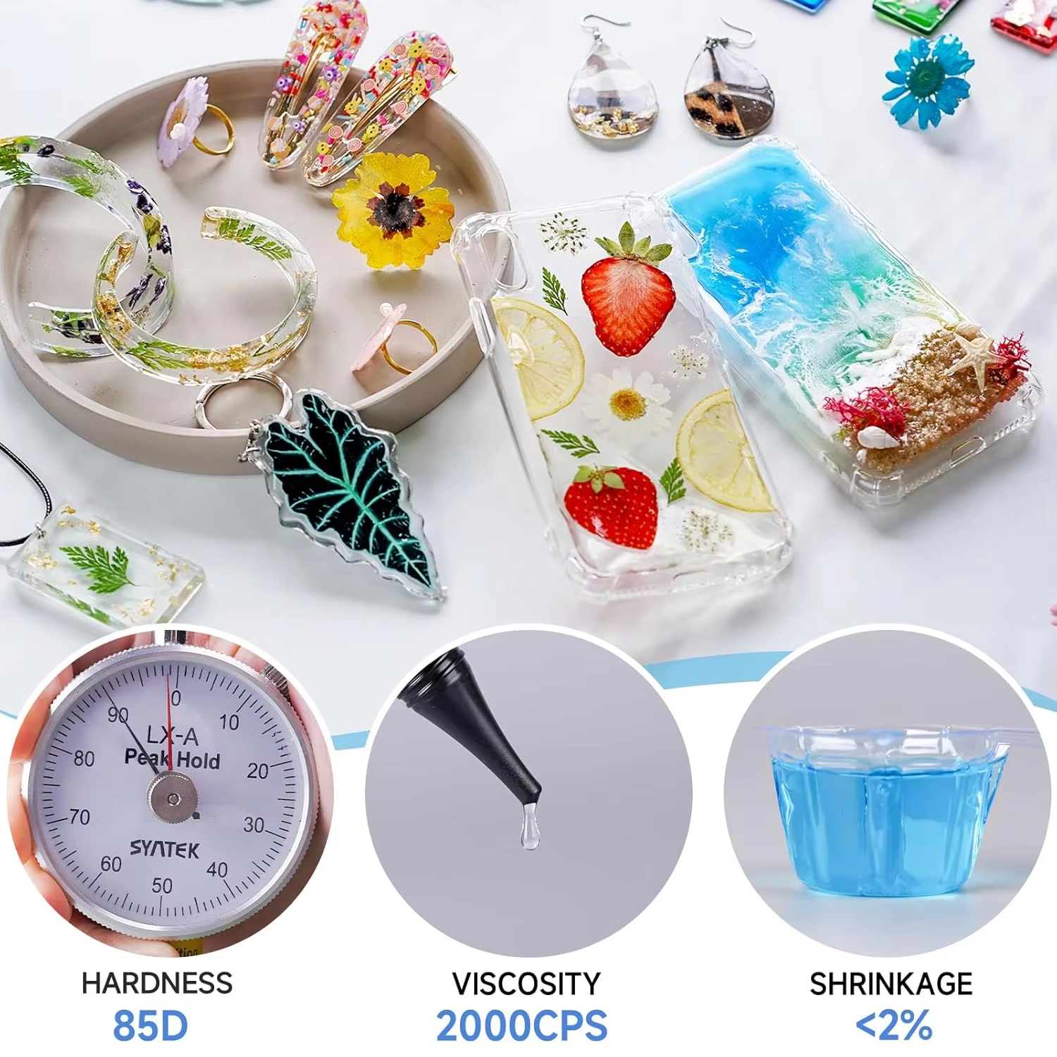 UV Resin Crystal Clear Ultravi - مراجعة Resin Kit Cast وسعره