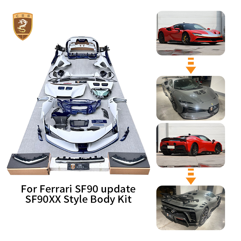 For Ferrari SF90 Body Kit Upgr - مراجعة Model Kit Ferrari وسعره