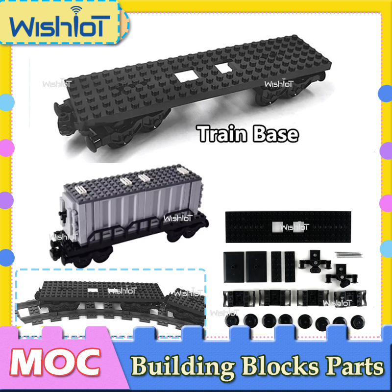 City Train Track Base MOC Buil - مراجعة Model Kit Train وسعره