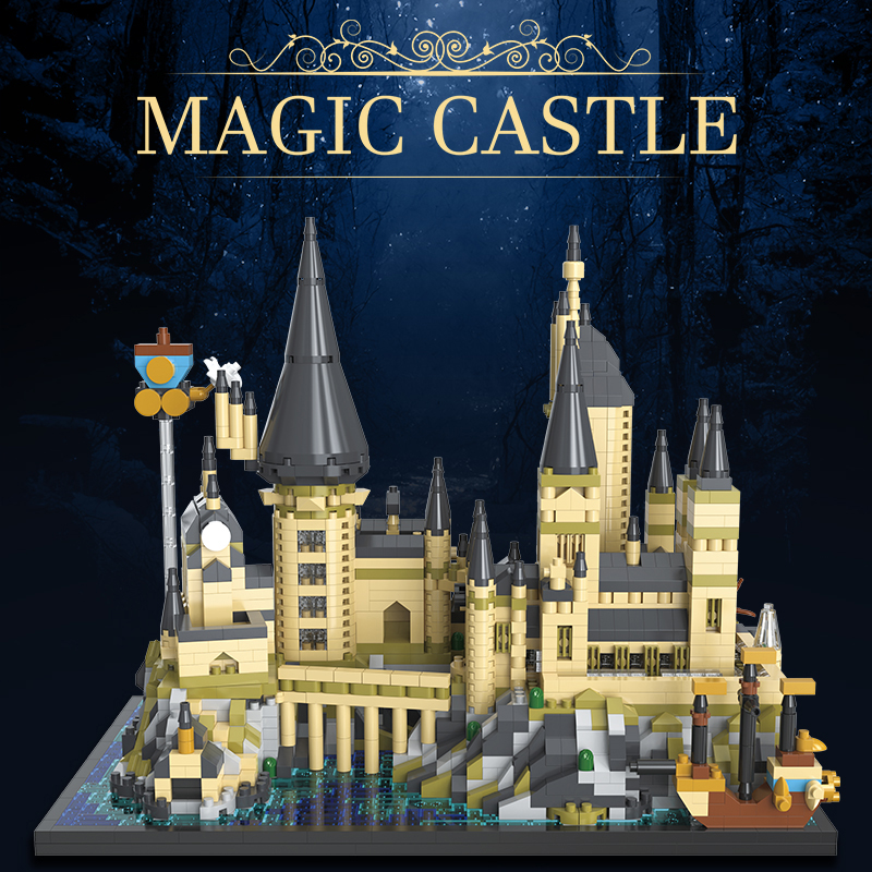 Medieval Magic Castle Harry Po - مراجعة Model Kit Harry Potter وسعره