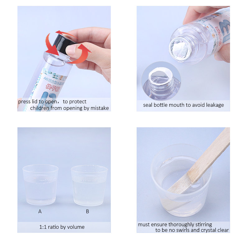 1:1 Clear Epoxy Resin Crystal  - مراجعة Resin Kit Cast وسعره