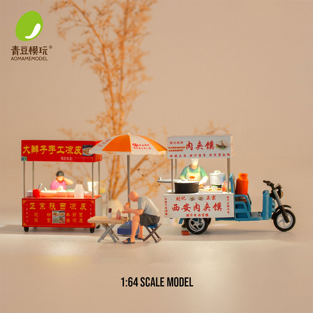 1/64 Night market s Model Kit- - مراجعة Model Kit Toy وسعره