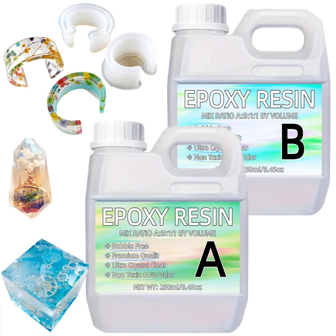 16.9oz Clear Epoxy Resin Kit C - مراجعة Resin Kit Cast وسعره