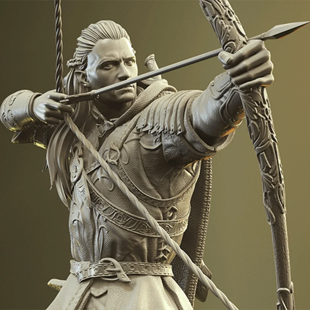 Legolas 135mm Resin Figure Mod - مراجعة Model Kit Hobby وسعره