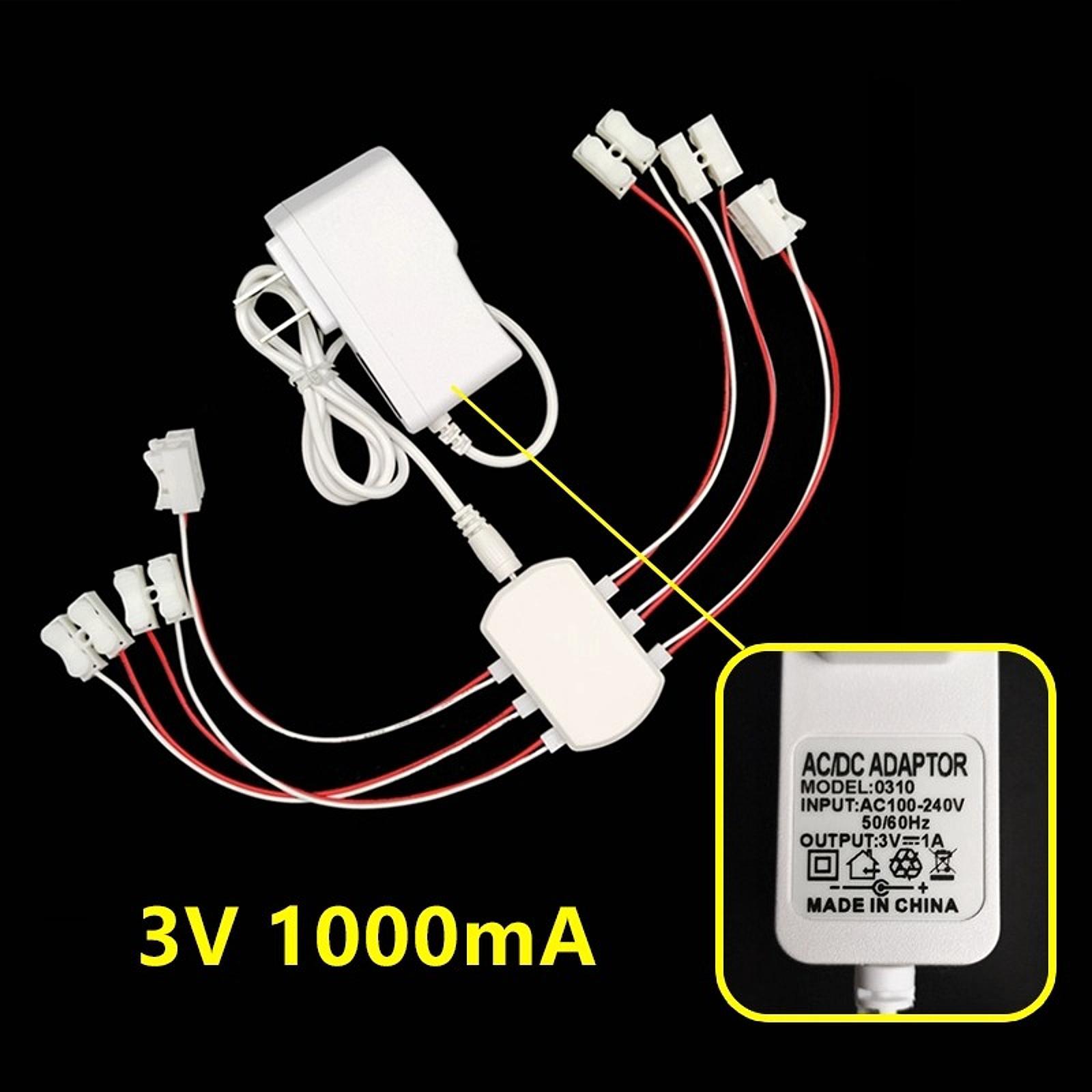 3V 1A Power Supply 6 Ports Wir - مراجعة Model Kit Train وسعره