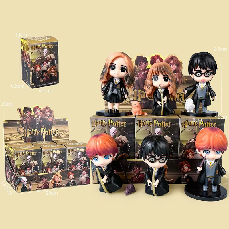 2026 NEW HOT 6pcs/set Anime Fi - مراجعة Model Kit Harry Potter وسعره
