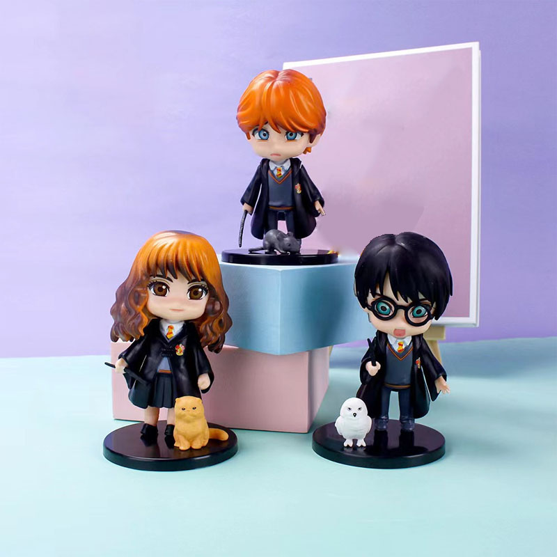 2026 NEW HOT 6pcs/set Anime Fi - مراجعة Model Kit Harry Potter وسعره