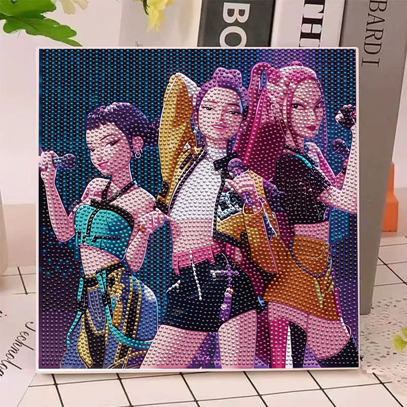 Anime Gilrs Lumi Mila Zoi K-po - مراجعة Model Kit Toy وسعره