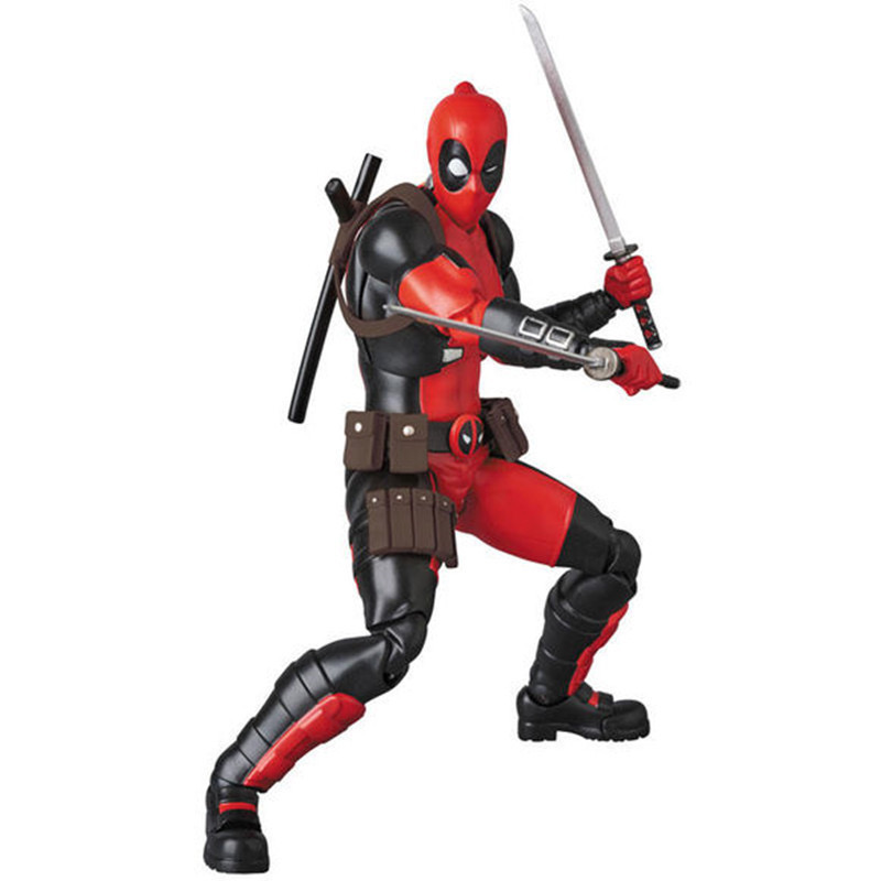 16cm Deadpool Figure Mafex 082 - مراجعة Model Kit Deadpool وسعره
