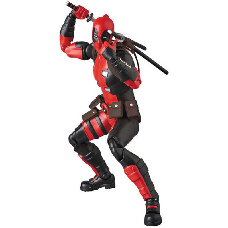16cm Deadpool Figure Mafex 082 - مراجعة Model Kit Deadpool وسعره