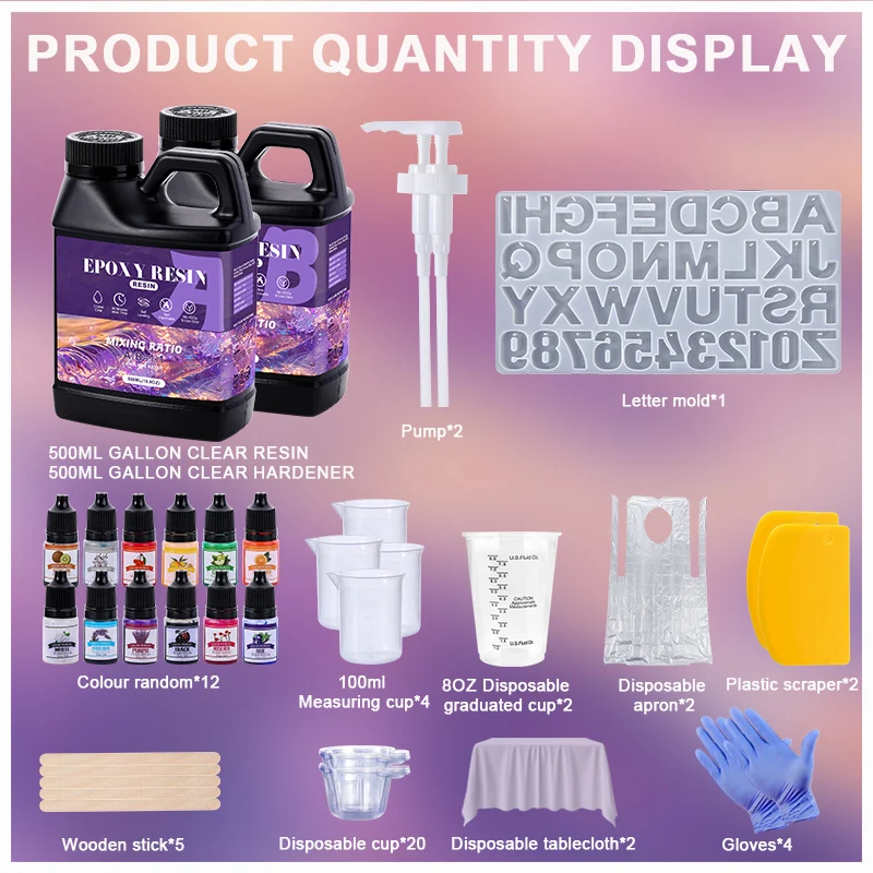 Epoxy Resin Kit Crystal Clear  - مراجعة Resin Kit Cast وسعره