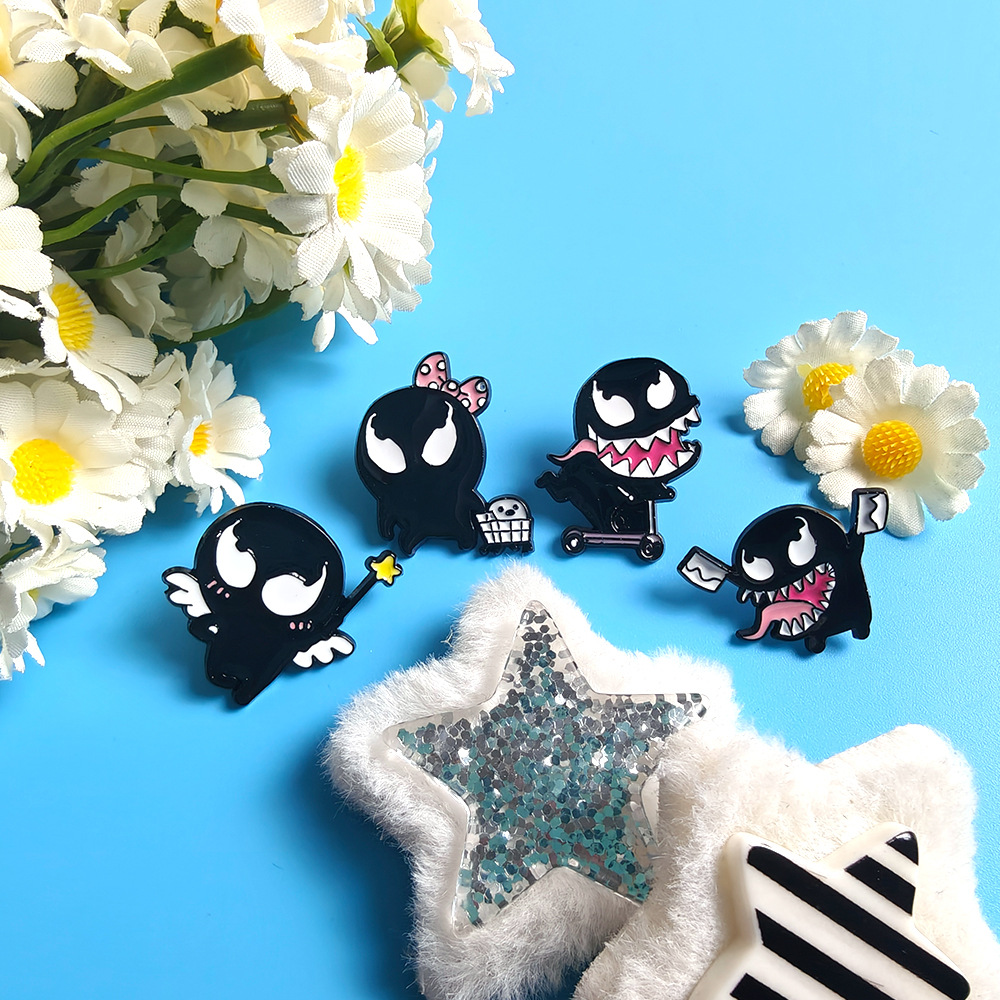 Cute  Funny Venom Brooch Hot-s - مراجعة Model Kit Venom وسعره