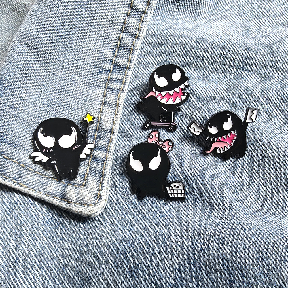 Cute  Funny Venom Brooch Hot-s - مراجعة Model Kit Venom وسعره