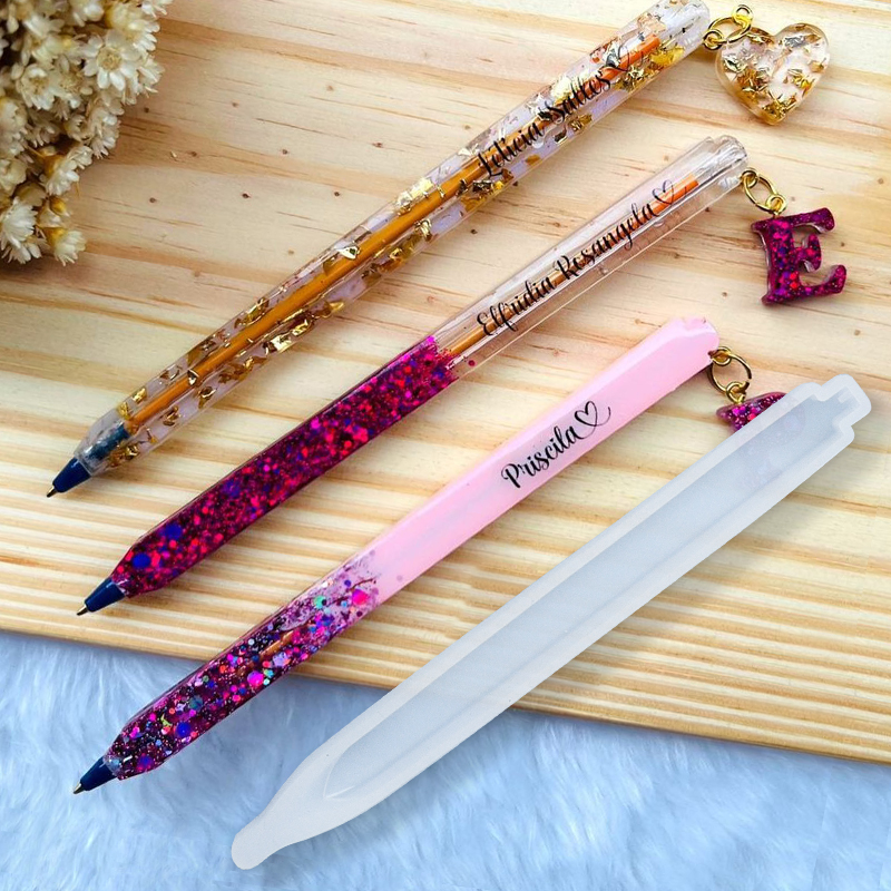 Handmade Pen Silicone Mold DIY - مراجعة Resin Kit Cast وسعره
