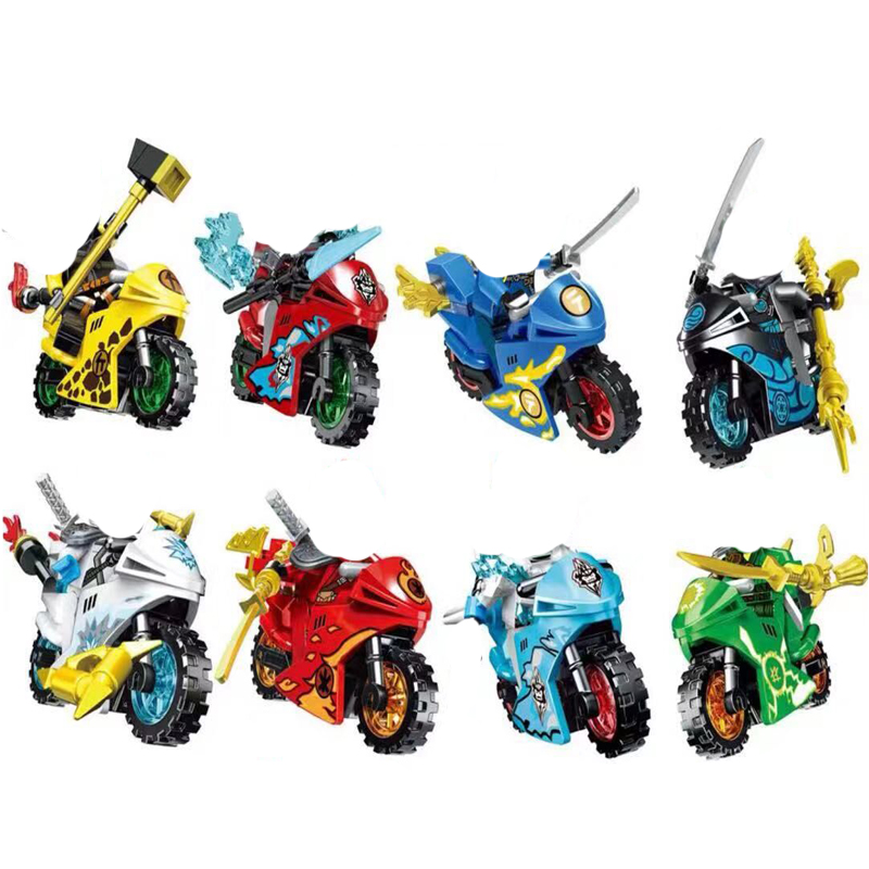 Ninja Figures Motorcycle Build - مراجعة Model Kit Chemistry وسعره
