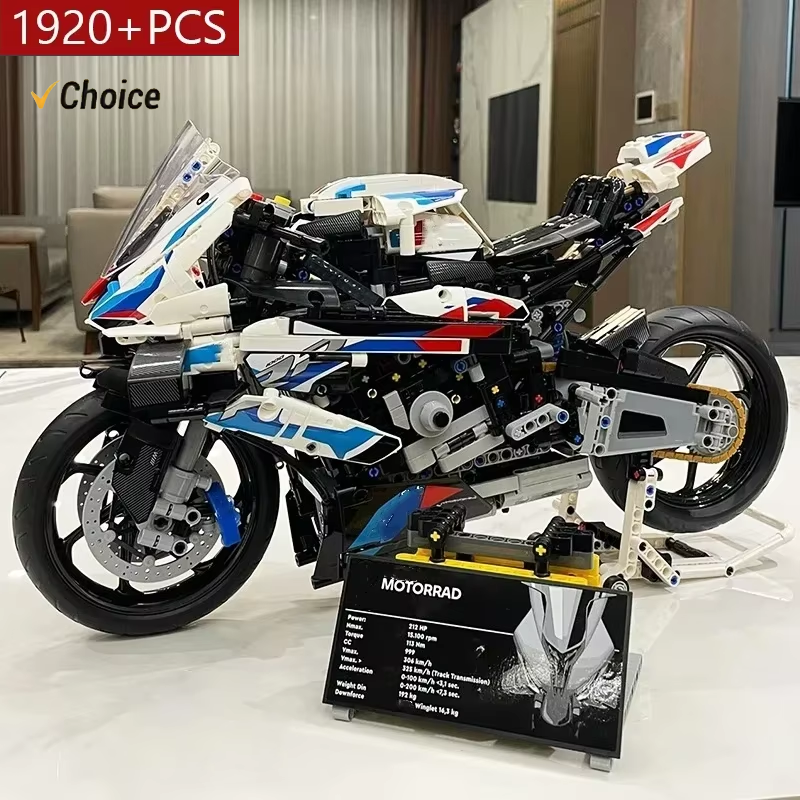 New 1920pcs Car Toy Motorcycle - مراجعة Model Kit Chemistry وسعره