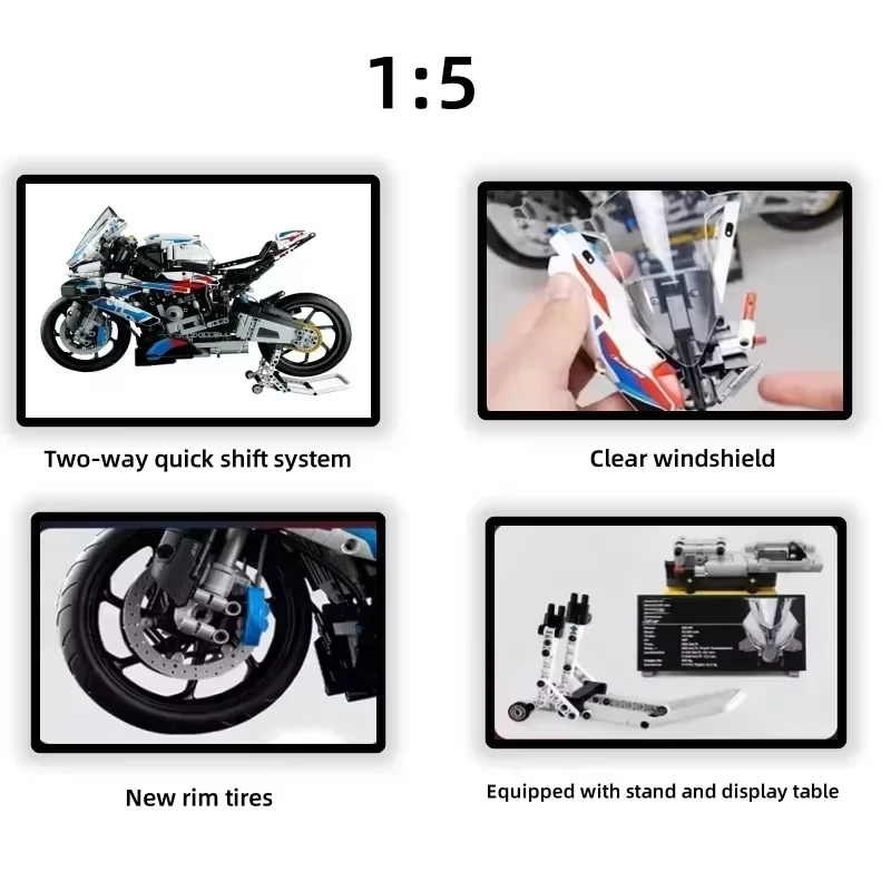 New 1920pcs Car Toy Motorcycle - مراجعة Model Kit Chemistry وسعره