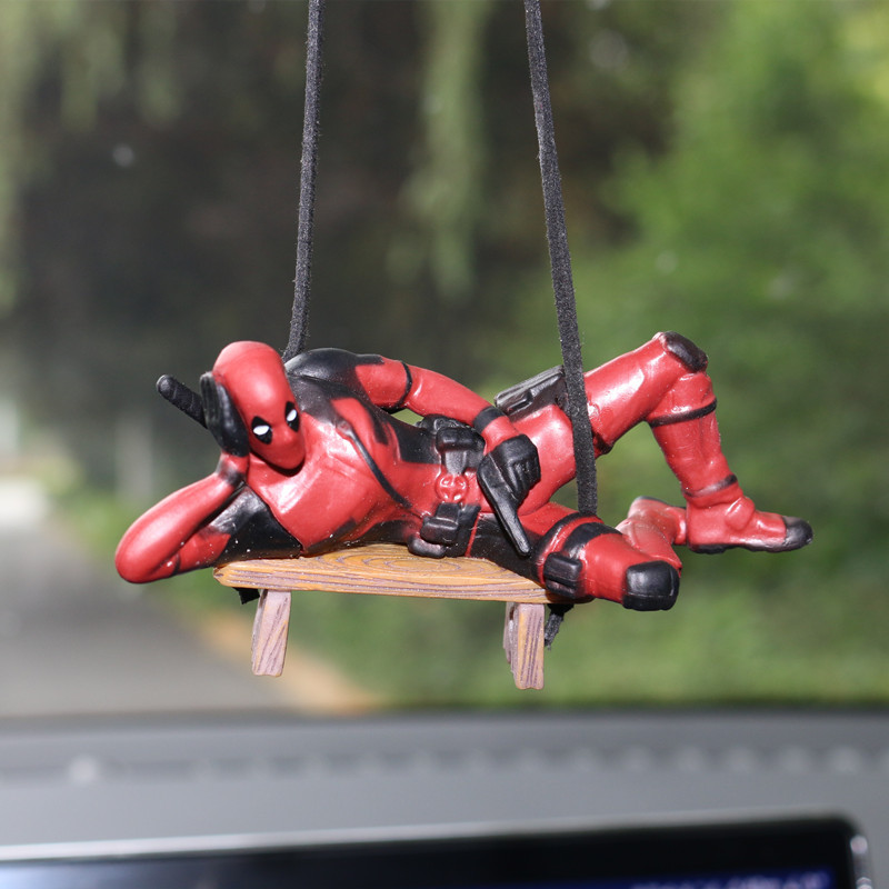 Marvel Deadpool Car Rearview M - مراجعة Model Kit Deadpool وسعره