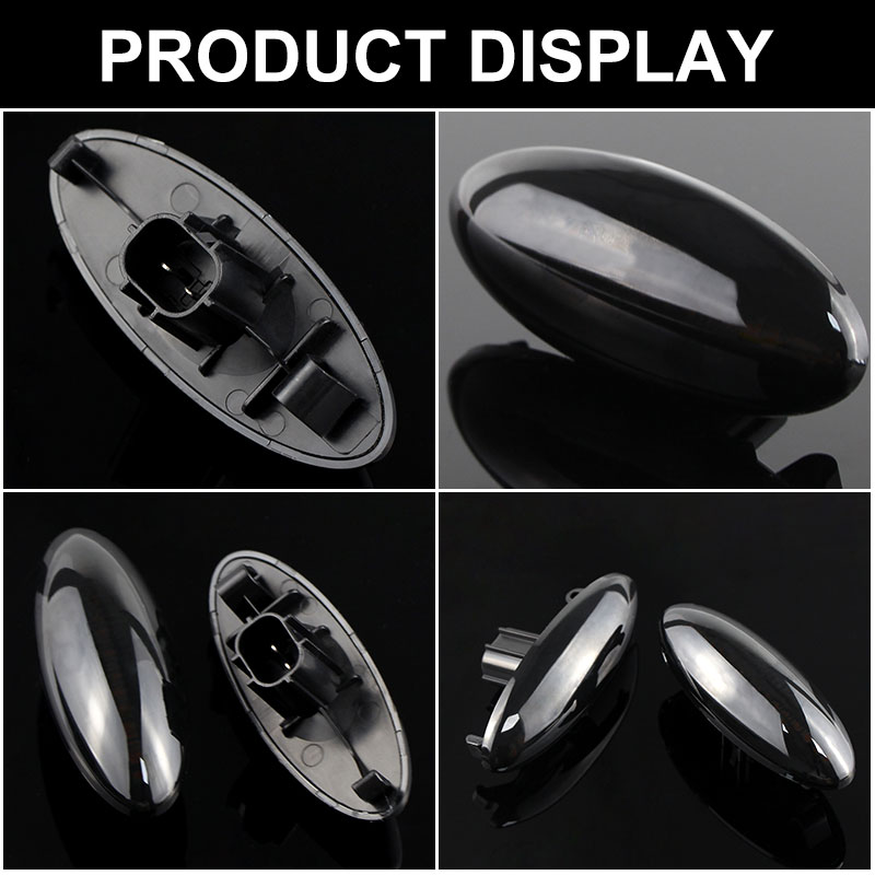 2PCS Dynamic Led Side Marker F - مراجعة Panel Line Marker وسعره