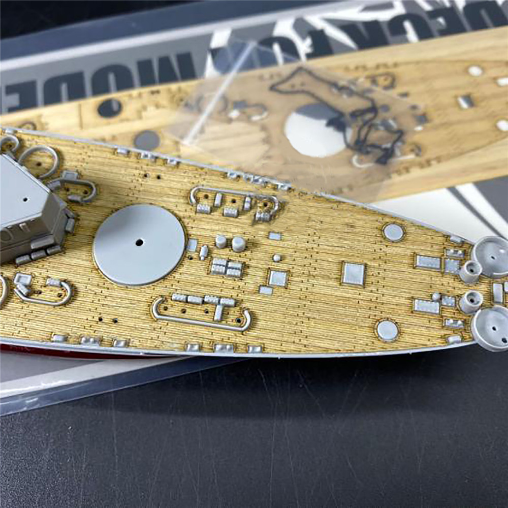 1/700 Scale Wooden Deck & Anch - مراجعة Model Kit Battleship وسعره