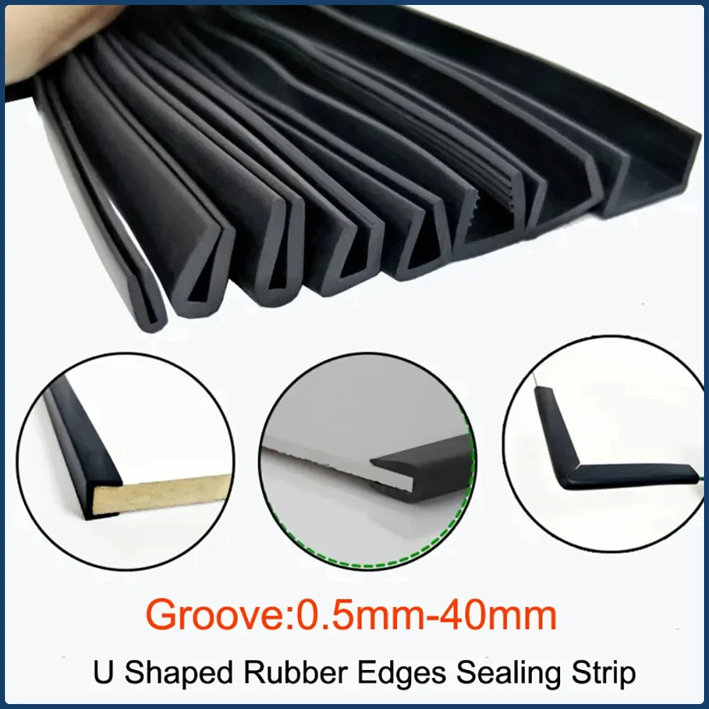 Black U Shaped Rubber Edge Sea - مراجعة Panel Line Marker وسعره