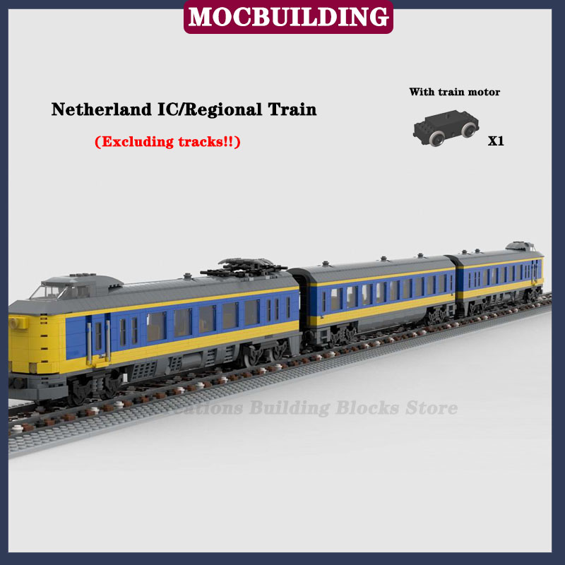 MOC City 220 Class Diesel Trai - مراجعة Model Kit Train وسعره