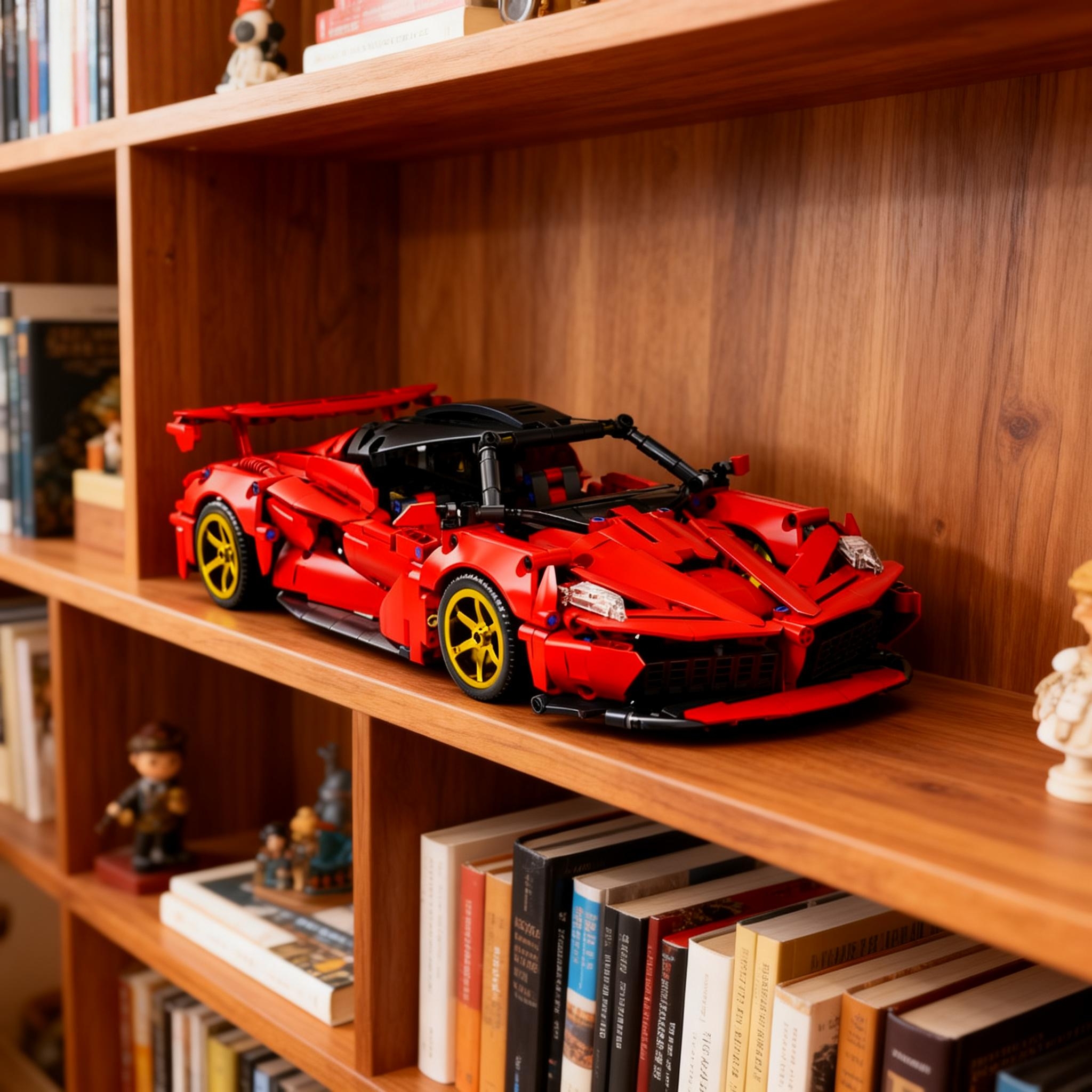 1000+pcs MOC Technical Compati - مراجعة Model Kit Ferrari وسعره