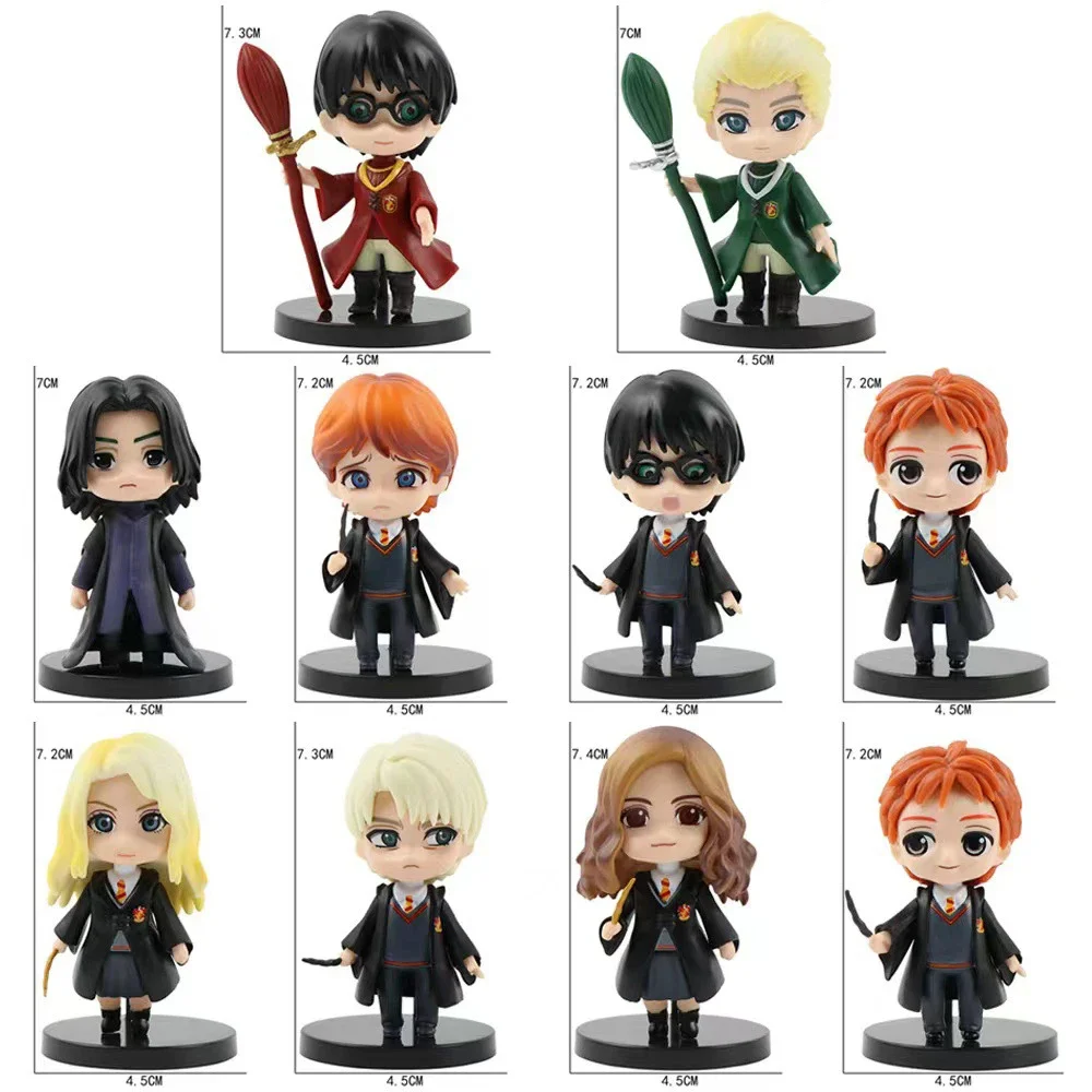 Harry Q Style 10pcs Set PVC Vi - مراجعة Model Kit Harry Potter وسعره