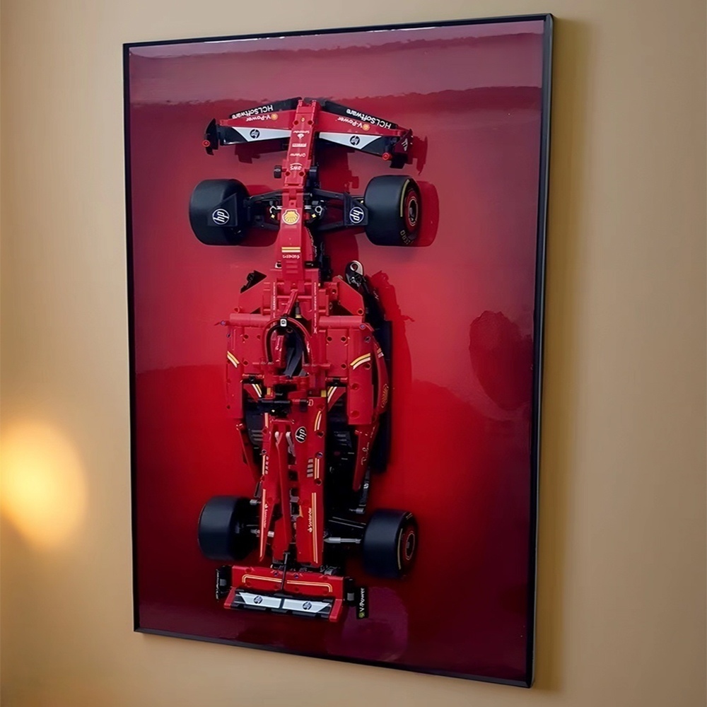 NEW Display Wallboard for Lego - مراجعة Model Kit Ferrari وسعره
