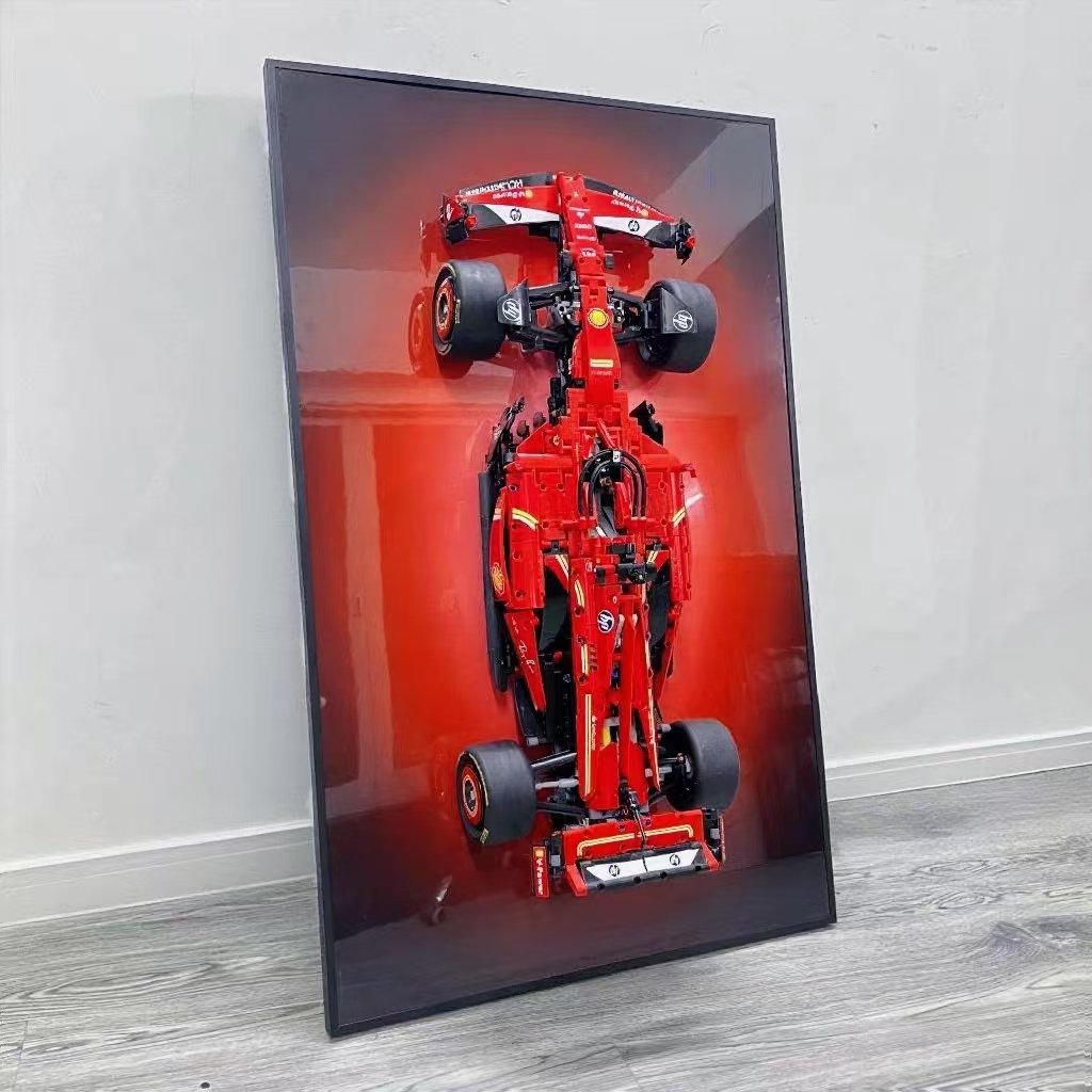 NEW Display Wallboard for Lego - مراجعة Model Kit Ferrari وسعره