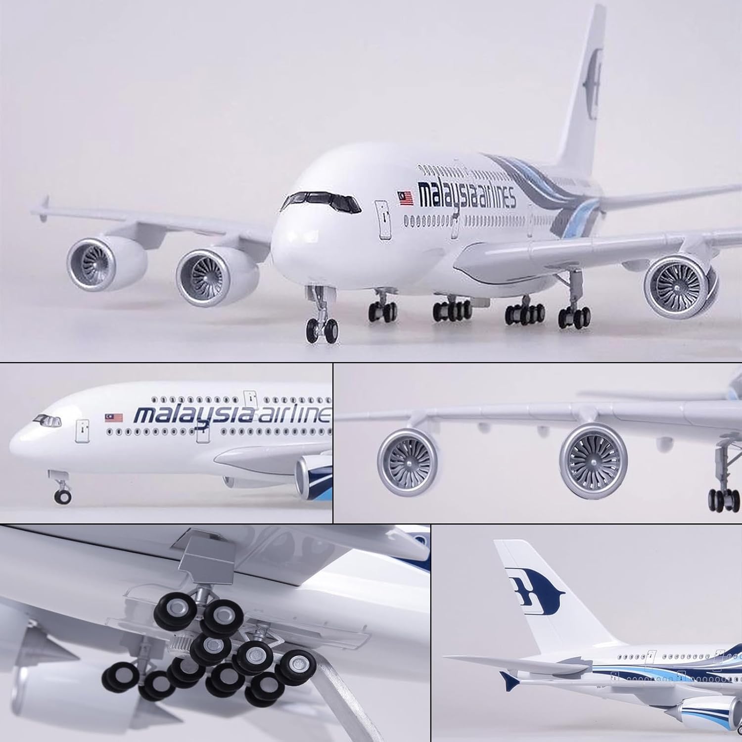 1:160 Scale Malaysia Airlines  - مراجعة Resin Kit Cast وسعره