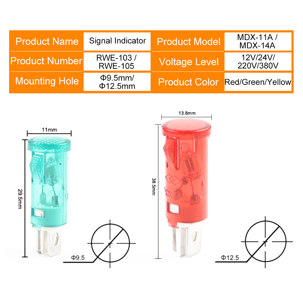 5 PCS Guiding Signal Lamp MDX- - مراجعة Panel Line Marker وسعره
