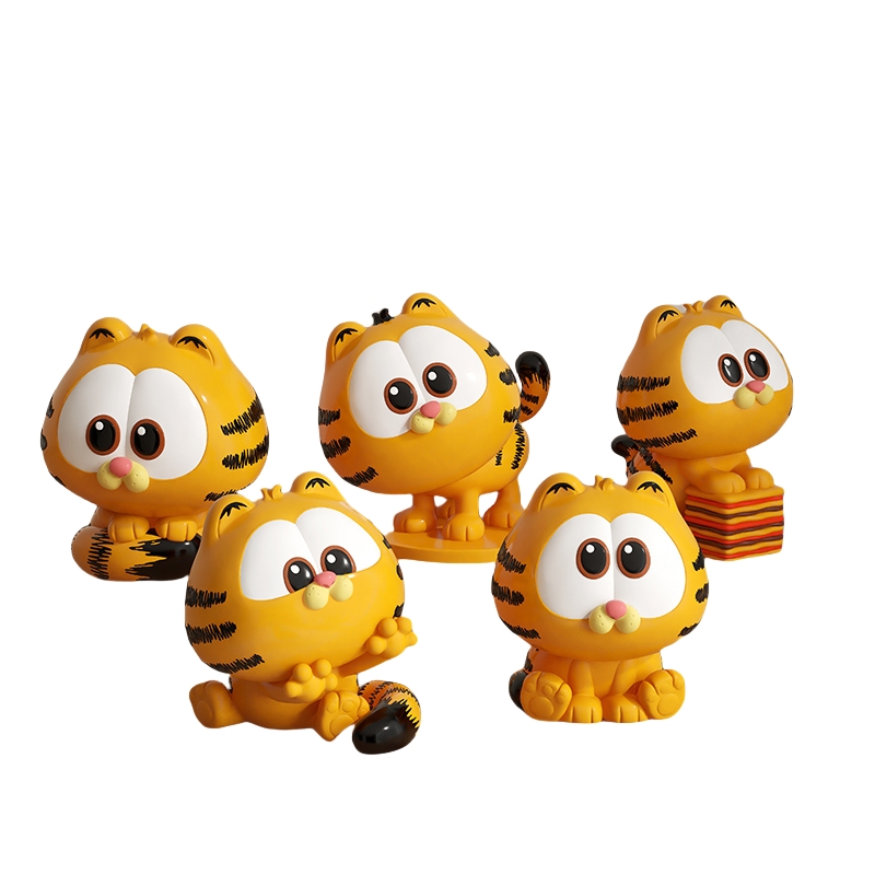 7Cm Pvc Garfield Anime Periphe - مراجعة Model Kit Toy وسعره