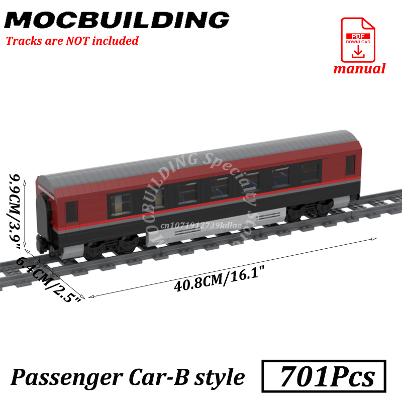 RJ Train Engine Model MOC Buil - مراجعة Model Kit Train وسعره