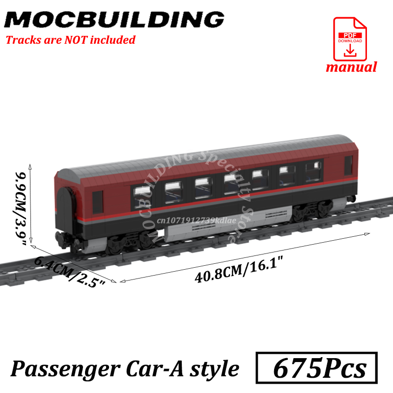 RJ Train Engine Model MOC Buil - مراجعة Model Kit Train وسعره
