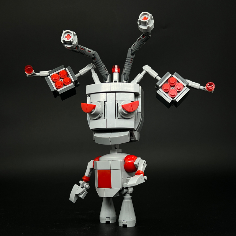 Alien Robot Dog Creative Model - مراجعة Model Kit Chemistry وسعره